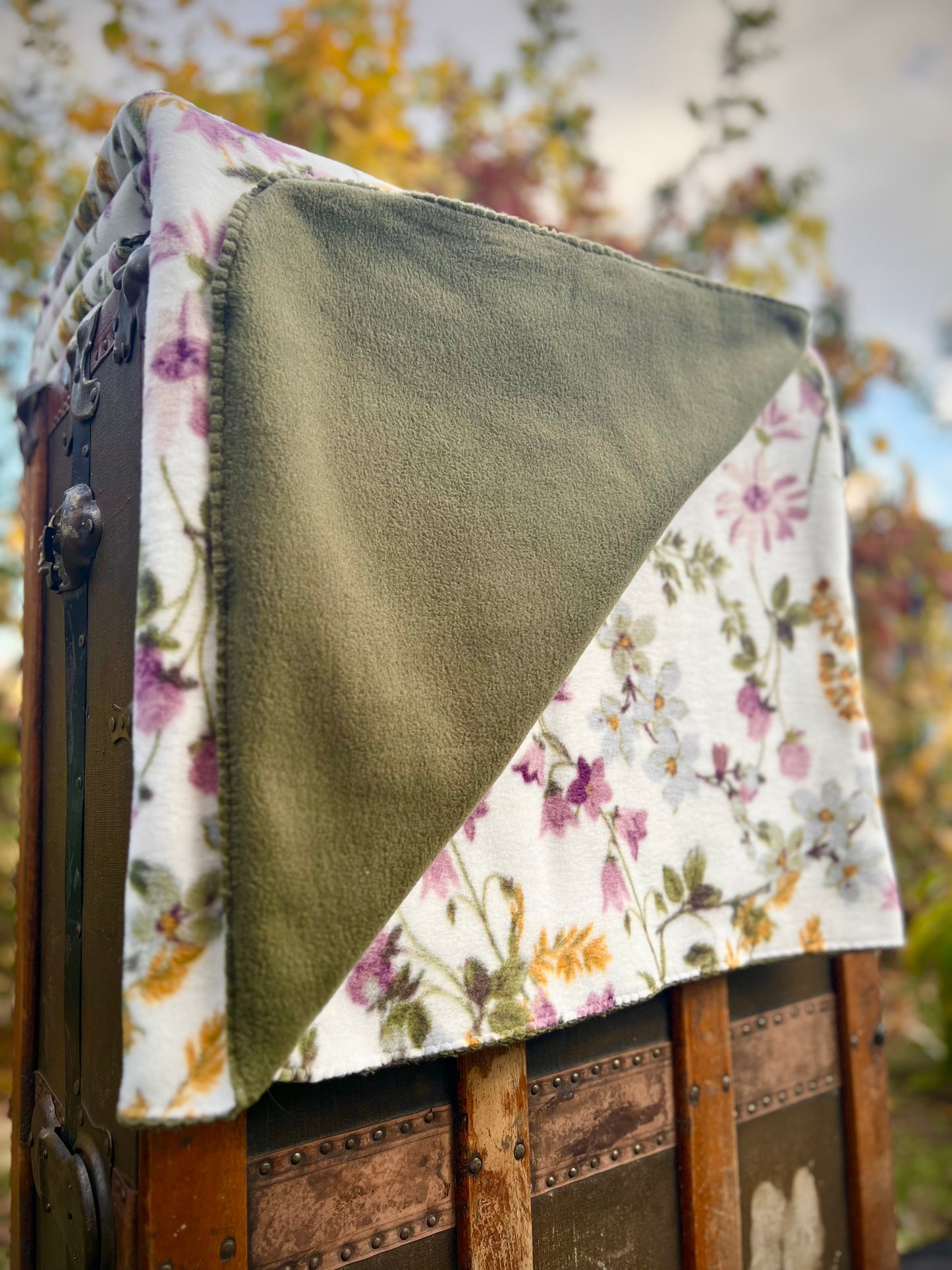 Throw Blanket - ' Secret Garden '