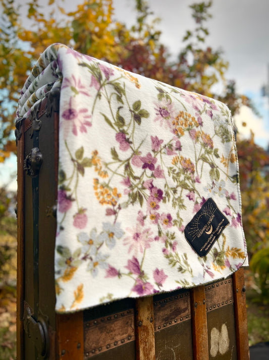 Throw Blanket - ' Secret Garden '