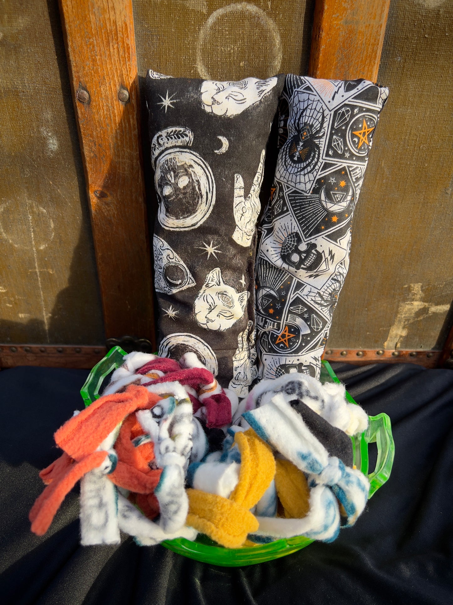 Fabric Remnants Cat Toys